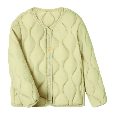 鸭鸭短款薄款男女童羽绒服