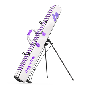 化氏一味NEX竿包双肩多功能鱼杆包鱼竿包可放钓伞双层渔具收纳包