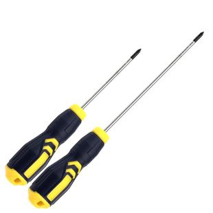 长城精工螺丝刀十字电工改锥加硬磁性小起子工业级改刀3mm10/12寸