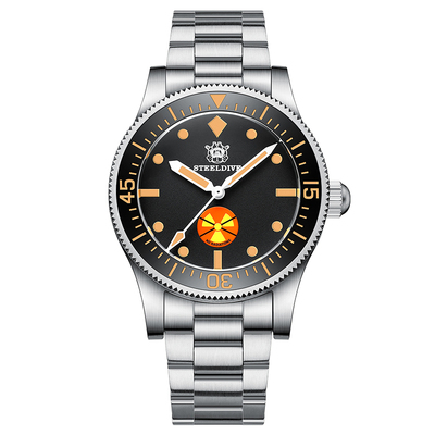 复古夜光精钢300米无辐射大黄蜂