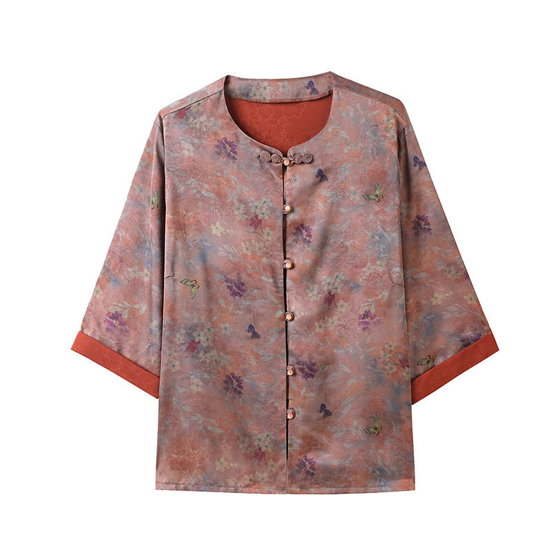 220斤胖妈妈夏季母亲节大码衣服