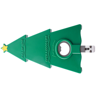 新厨仕圣诞树开瓶器多功能开罐器啤酒开瓶器冰箱磁吸拧盖开盖器