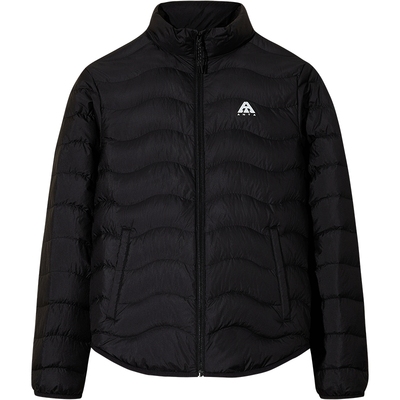 安踏雪壳羽绒服女款鹅绒轻薄羽