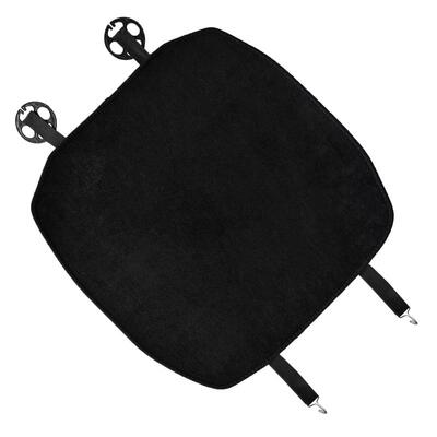 专车专用轻奢翻毛麂皮绒汽车坐垫靠背四季通用短绒夏季隔热简约款