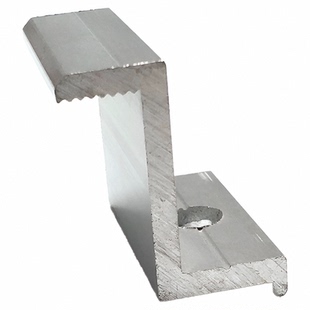 太阳能电池板边压码加厚Z型压件光伏组件侧压块铝合金安装支架