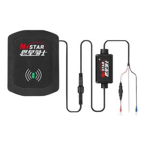 摩托车改装无线充电器电动车闪送外卖快递减震小头盔防水手机支架