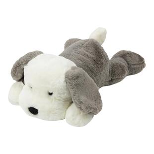 畹町趴姿嘟嘟狗毛绒公仔萌趣宠物玩偶可爱造型娃娃狗狗布玩具抱枕