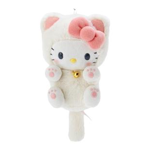 日本三丽鸥hellokitty正版猫咪凯蒂猫kt猫公仔玩偶毛绒包挂件挂饰