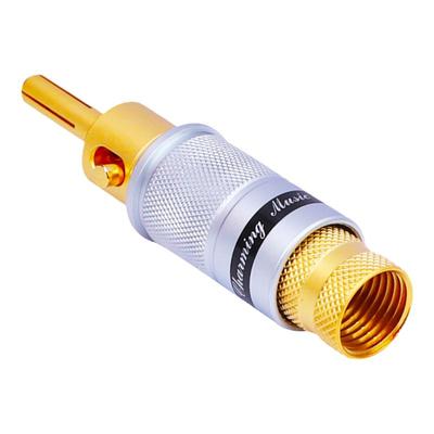 原装 美国CMC 0600-WF 镀金 香蕉插头 喇叭线端子 带紧锁功能