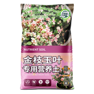 金枝玉叶专用土营养土家用阳台养花专用型种植土壤有机进口泥炭土