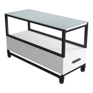 沙发边柜侧边柜脚轮小桌子床头简约现代极简沙发边几小茶几储物柜