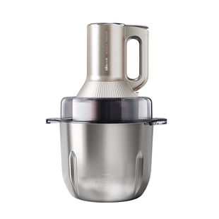 小熊家用全自动绞肉机和面机揉面一体多功能电动料理机官方旗舰店