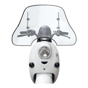 爱玛九号雅迪台铃小牛风挡电动车摩托车三轮通用挡雨前挡风板玻璃