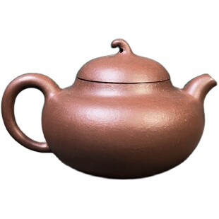 宜兴紫砂壶黄龙山原矿蠡墅底槽青全手工功夫茶具中式福瓜壶160mL