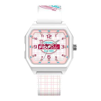 FidoDido时尚马卡龙色石英表