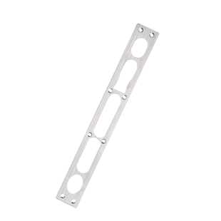 替换智能锁小米华为电子锁体通用不锈钢霸王非标门框扣板片定做