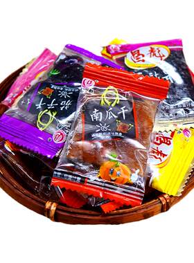 江西特产辣零食辣味南瓜干茄子干