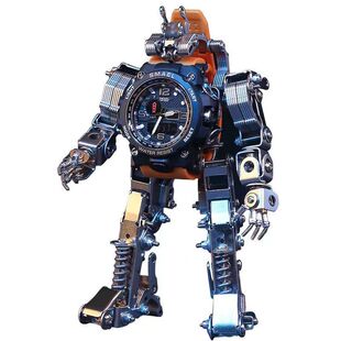 机械党3D立体金属拼装模型精密机械拼图成人版玩具送男孩生日礼物