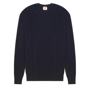 鹿王羊绒衫男士圆领平针纯色套头针织毛衣打底衫秋冬热卖款新升级