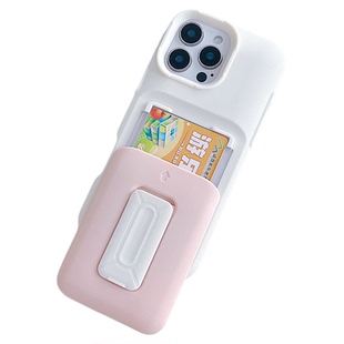 日韩卡包适用三星A56手机壳S25plus简约24fe插卡八达通23ultra小清新Galaxy女款22U糖果色a55防摔36保护套+