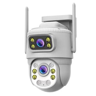 睿博士双画面摄像头监控WiFi360度无死角手机远程家用超清室外