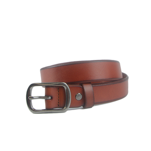 牛皮细腰带男女士皮带真皮休闲简约百搭韩国针扣学生装饰裤带韩版