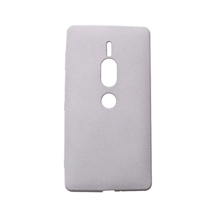 适用索尼XZ3手机壳奶奶灰Xperia XZ2 Premium磨砂防滑XZ1软硅胶套XZ2 compact全包防摔纯色防指纹