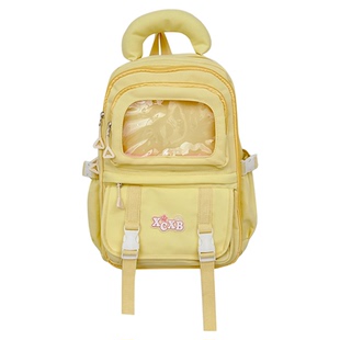 儿童书包女生小学生2025新款初中生高颜值多巴胺痛包娃包双肩背包