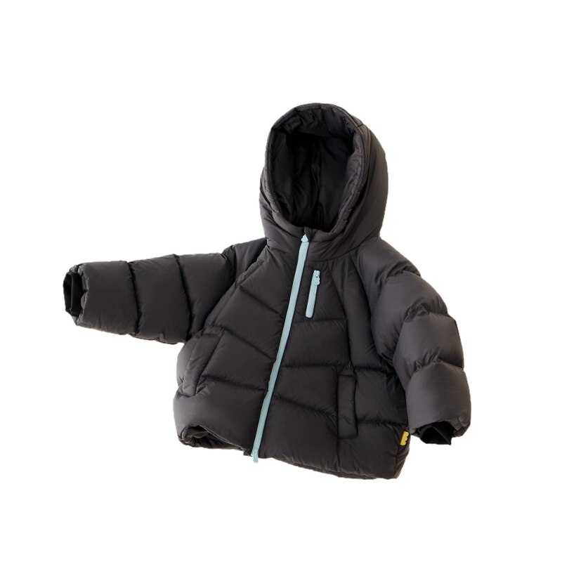 papa爬爬冬季儿童羽绒服防泼水