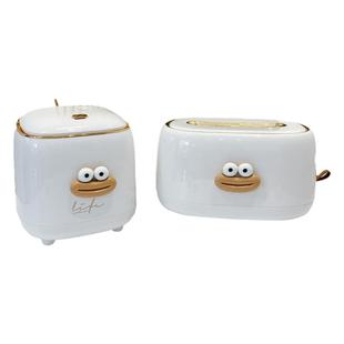 抽纸盒客厅家用高档创意茶几收纳盒餐巾纸盒子可爱卡通创意高颜值