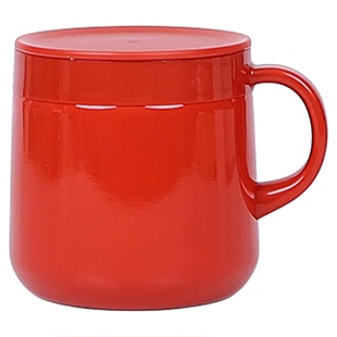日本原装进口虎牌保温杯马克杯带盖手柄办公泡茶咖啡水杯子280ml