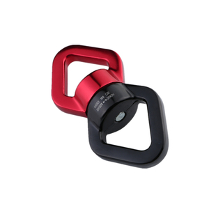 空中瑜伽单点旋转吊床配件活力带吊环CE认证万向环轴承绸缎8字环