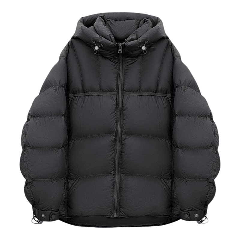 HXTIDE中国狐轩冬季短款羽绒服