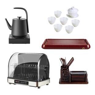 金灶 闲适茶艺茶具套装电木茶盘烧水壶抽水器茶杯消毒柜整套茶具