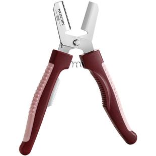 去皮机栗子剪壳剥栗夹子不锈钢坚果钳子工具生板栗开口器刀神器