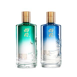 【聚划算】春启夏藏荷花53度500ml组合双支礼贵州酱香型白酒纯酿