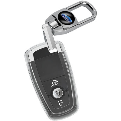 适用于福特系列车钥匙套全透明