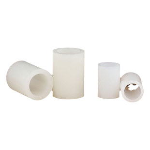 尼龙隔离柱LED灯柱塑料绝缘直通套管硬胶空心间隔柱m2M3M4M5M8M10