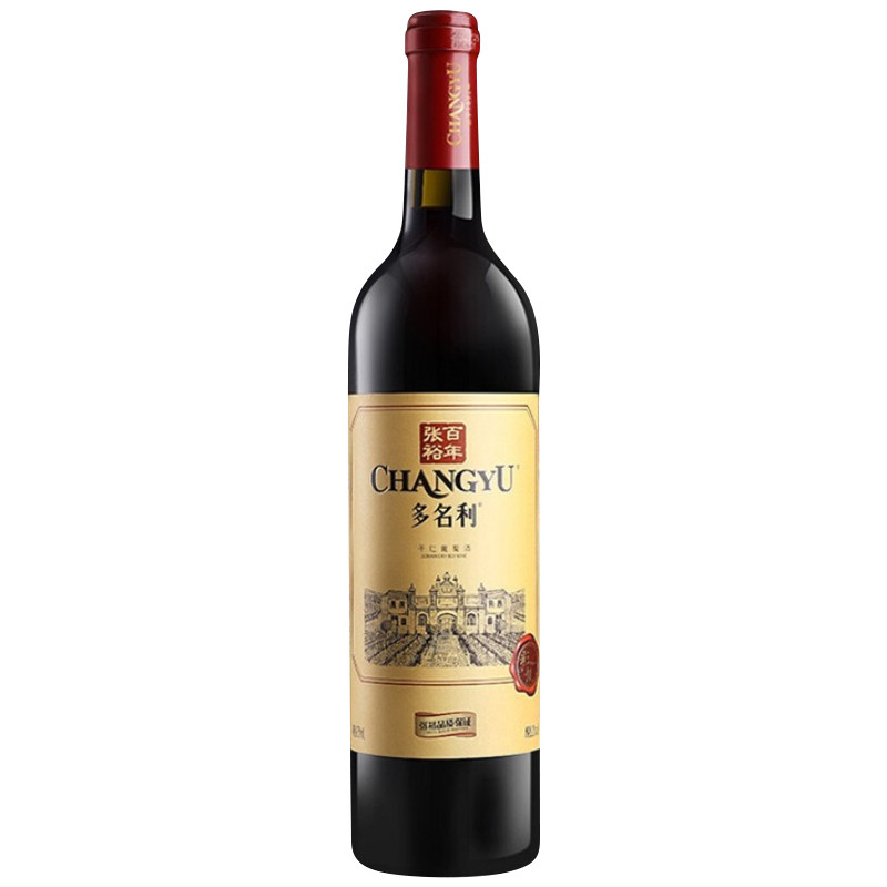 张裕红酒赤霞珠干金标