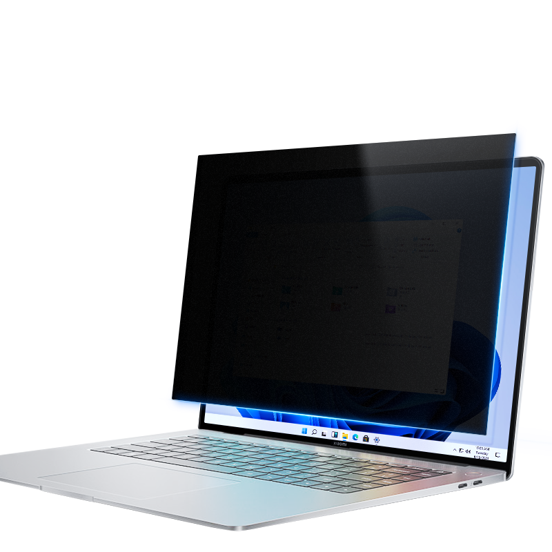 适用小米笔记本防窥膜Pro14电脑防偷窥膜Air13.3屏幕贴膜X游戏本Ruby15.6寸红米RedmiBook14磨砂防反光护眼膜
