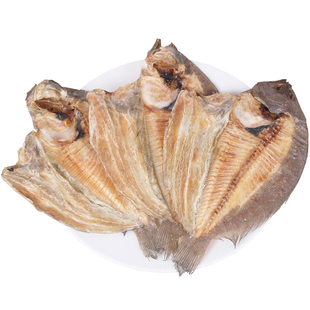 大地鱼干湛江特产地宝鱼干铁铺鱼干偏口鱼干比目鱼干沙锅云吞汤料