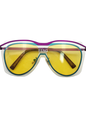 超大框个性潮人男开车女防风墨镜