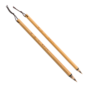 启明文房清和紫狼毫 紫狼兼毫 紫毫兔毫狼毫小楷中楷硬毫行书毛笔