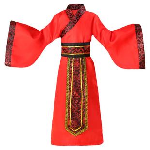 男童汉服古装三国服装儿童春秋战国诸葛亮曹操鲁肃古代大臣演出服