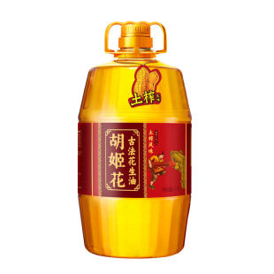 胡姬花4L古法土榨花生油食用油一级压榨