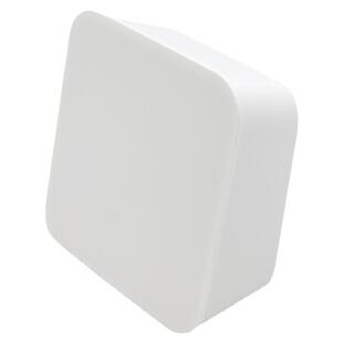 不二宅品化妆棉收纳盒壁挂放卸妆棉的小盒子挂墙式透明塑料棒棉片