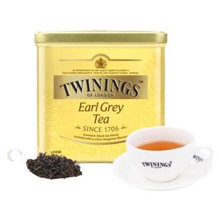 twinings川宁豪门伯爵500g罐装散茶奶茶烘焙红茶粉锡兰英早阿萨姆