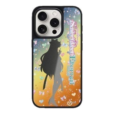 THE HOOD 美少女战士联名 爱野美奈子剪影 适用苹果iPhone16/15/14/Plus/Pro/Max 磁吸气垫镜面保护壳手机壳