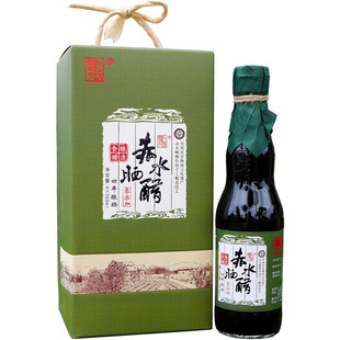 贵州老字号赤水特产陈醋曾氏晒醋礼盒装 四年酿造陈醋4X350ml包邮