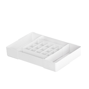 药品分类收纳盒家用抽屉内置分隔分区可伸缩急救药物分格医药箱